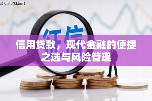 青河信用贷款，现代金融的便捷之选与风险管理