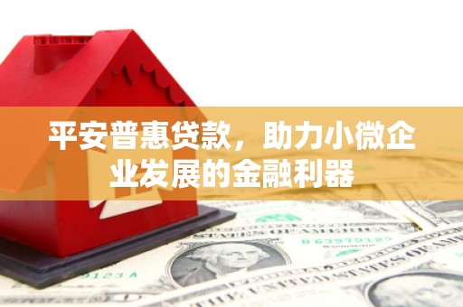 青河平安普惠贷款，助力小微企业发展的金融利器