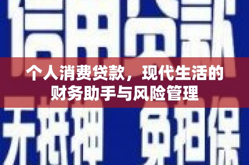 青河个人消费贷款，现代生活的财务助手与风险管理