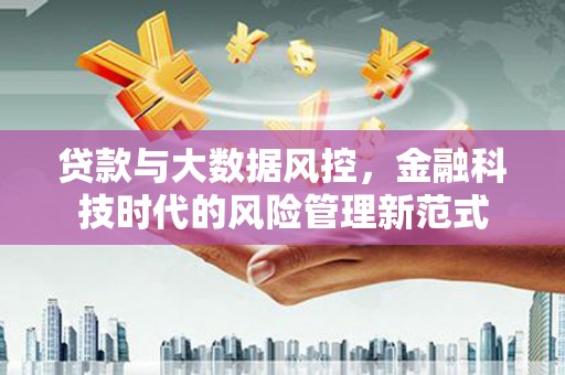 青河贷款与大数据风控，金融科技时代的风险管理新范式