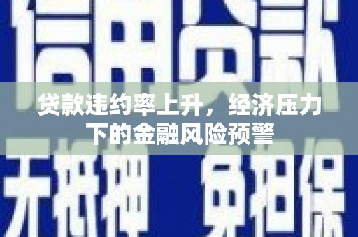 青河贷款违约率上升，经济压力下的金融风险预警