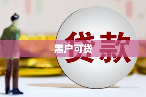 青河黑户可贷