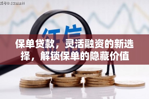 青河保单贷款，灵活融资的新选择，解锁保单的隐藏价值