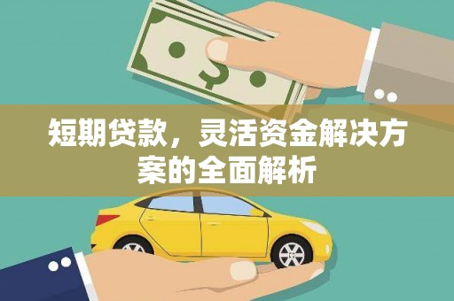 青河短期贷款，灵活资金解决方案的全面解析