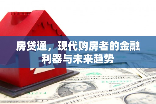 青河房贷通，现代购房者的金融利器与未来趋势