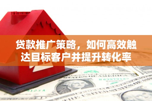 青河贷款推广策略，如何高效触达目标客户并提升转化率