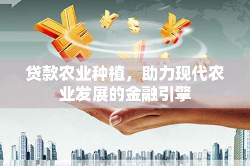 青河贷款农业种植，助力现代农业发展的金融引擎