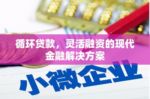 青河循环贷款，灵活融资的现代金融解决方案