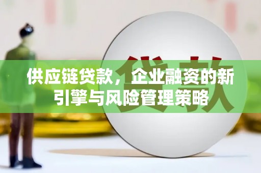 青河供应链贷款，企业融资的新引擎与风险管理策略