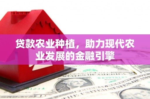 青河贷款农业种植，助力现代农业发展的金融引擎