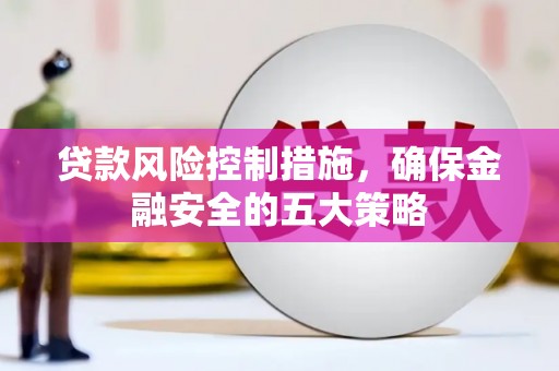 青河贷款风险控制措施，确保金融安全的五大策略