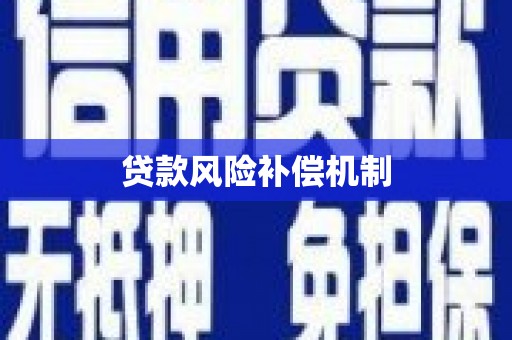 青河贷款风险补偿机制