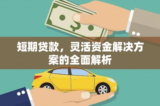 青河短期贷款，灵活资金解决方案的全面解析