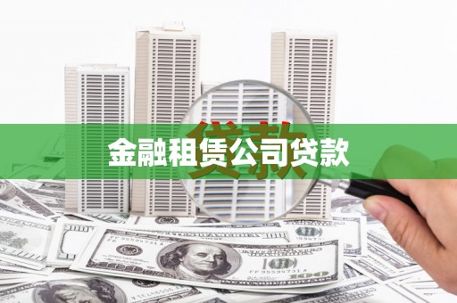 青河金融租赁公司贷款
