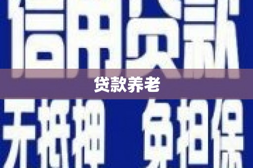 青河贷款养老