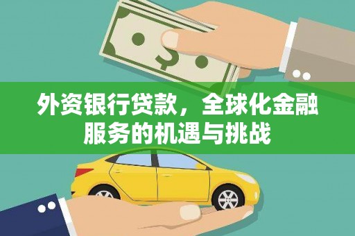 青河外资银行贷款，全球化金融服务的机遇与挑战