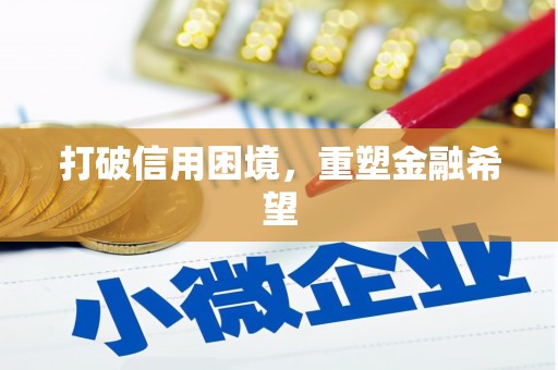青河打破信用困境，重塑金融希望