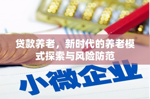 青河贷款养老，新时代的养老模式探索与风险防范
