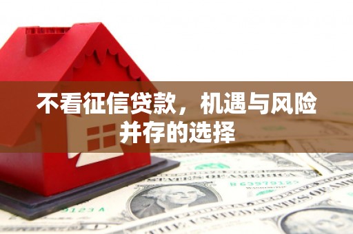 青河不看征信贷款，机遇与风险并存的选择